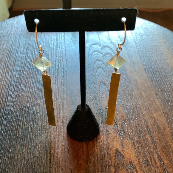 Dangling Bronze Pierced Earrings - Picture 8 of 8